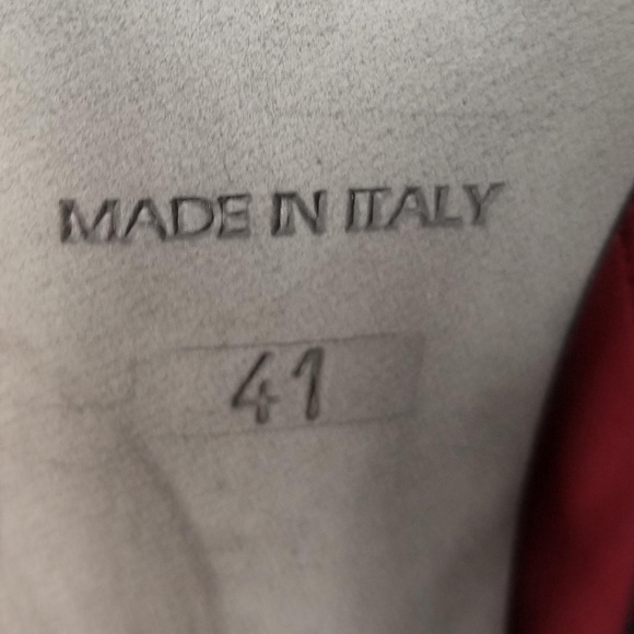 NWOT Jeremy Ho Burgundy Leather Booties - Picture 4 of 7